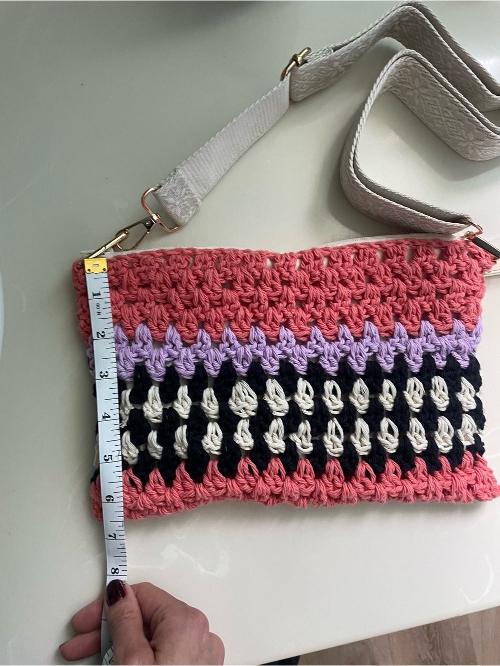 Crocheted bag - Picture 2 of 3